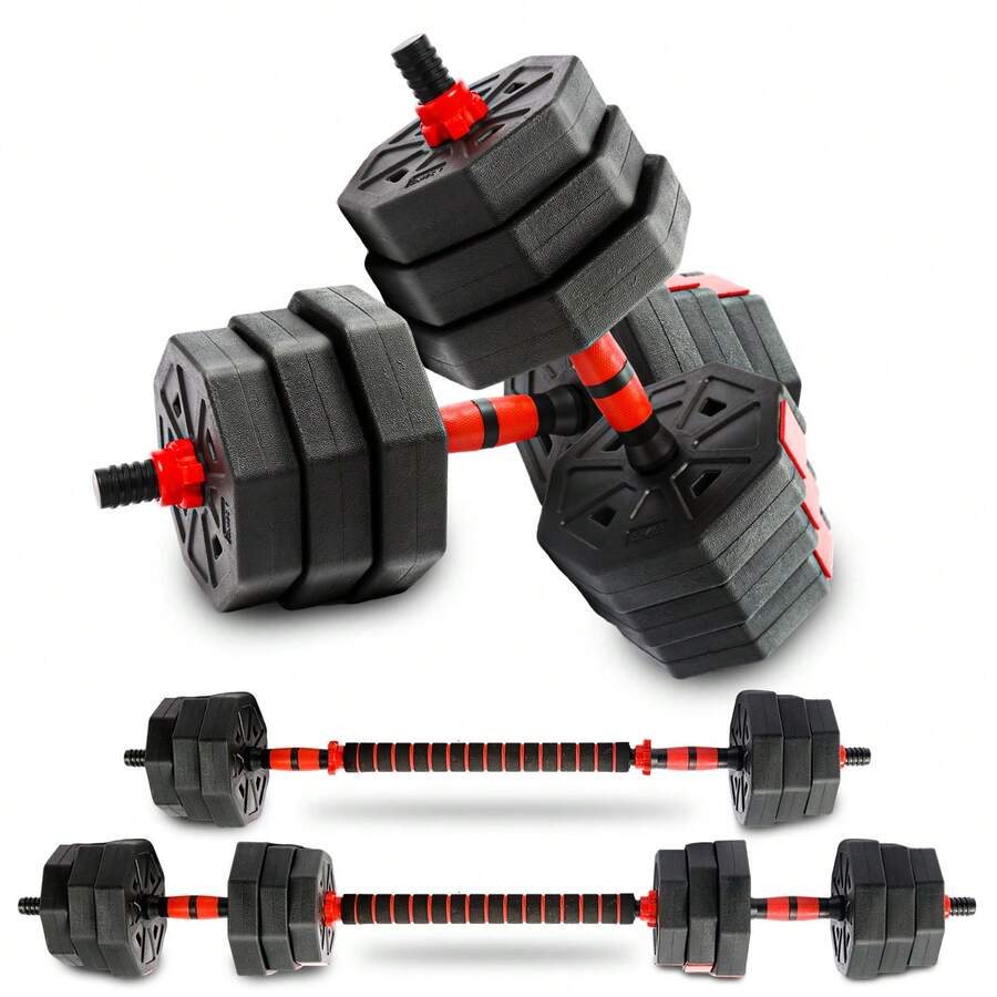 Dumbbell Set - Adjustable Weights Dumbbells Set 44Lbs, 3