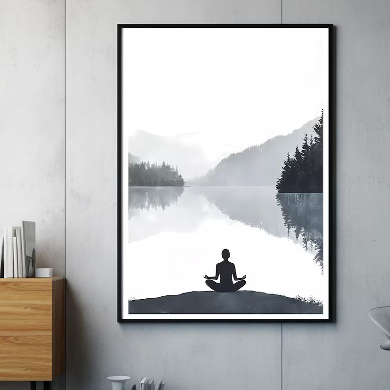 Minimalist Outdoor Adventure C - Sports Equipment Poster recension och pris