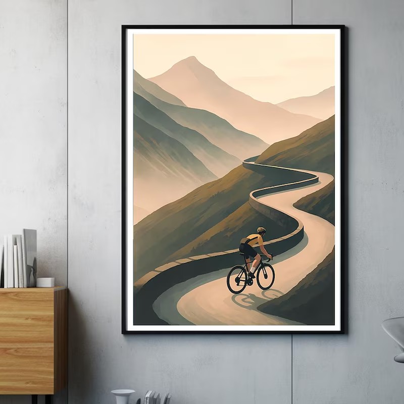 Minimalist Outdoor Adventure C - Sports Equipment Poster recension och pris