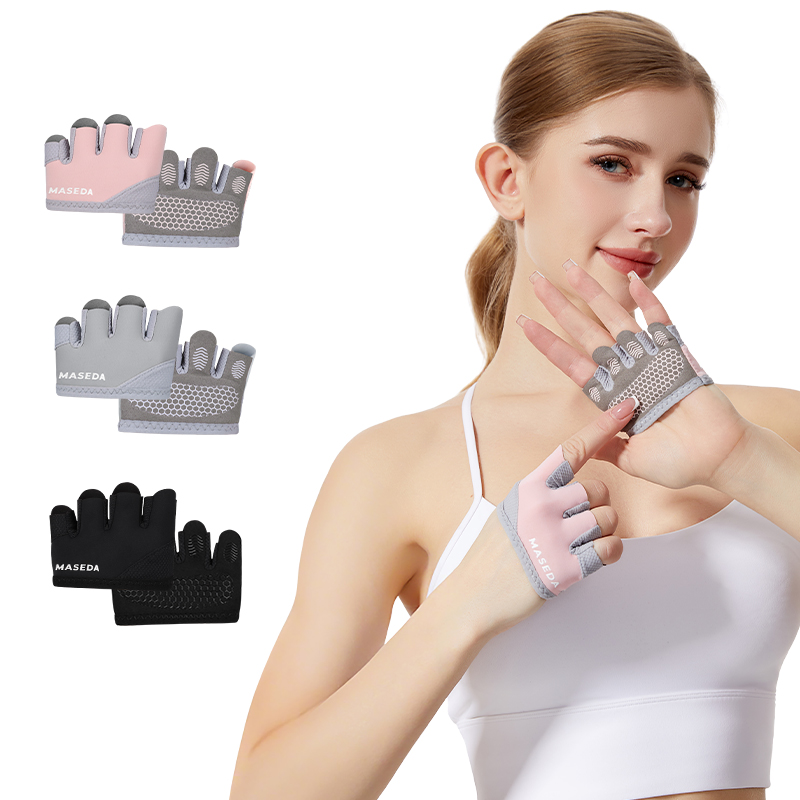 Pair of Fitness Fingerless Glo - Yoga Mat recension och pris