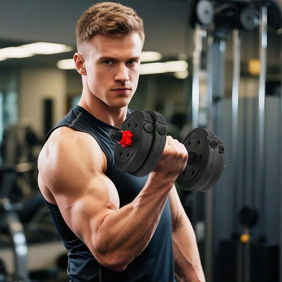 22lbs Free Weight Set With Con - Dumbbell Set recension och pris
