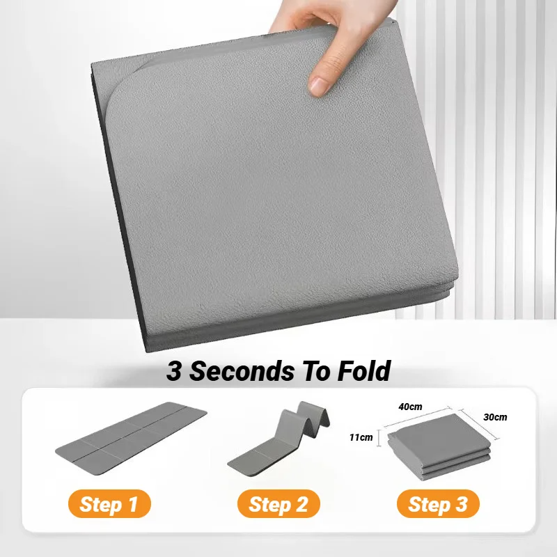 Foldable Yoga Mat Eco Friendly - Yoga Mat recension och pris