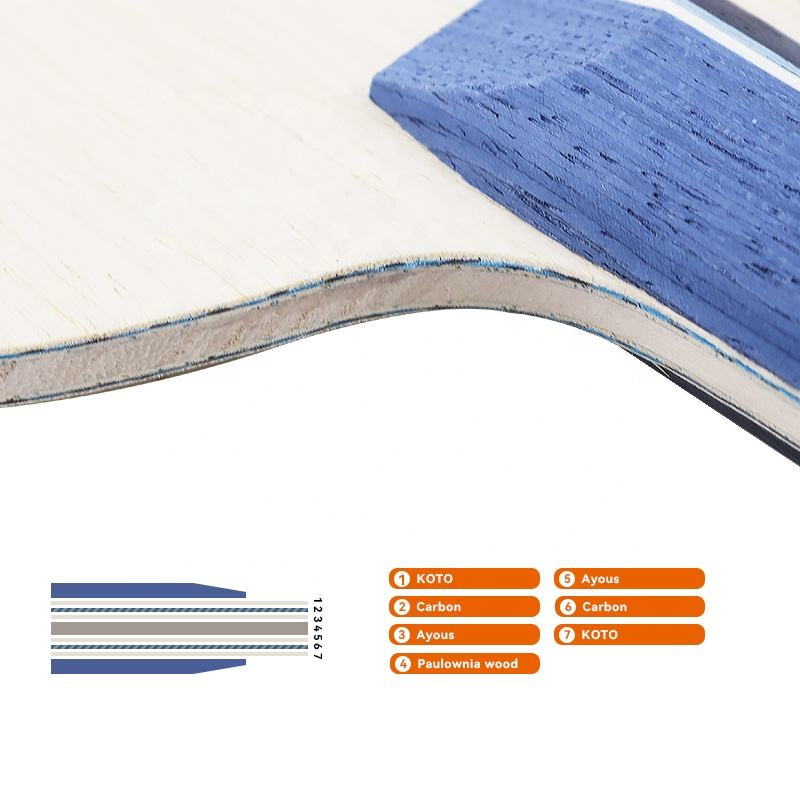 1PCS Blue Carbon Fiber Table T - Tennis Racket recension och pris