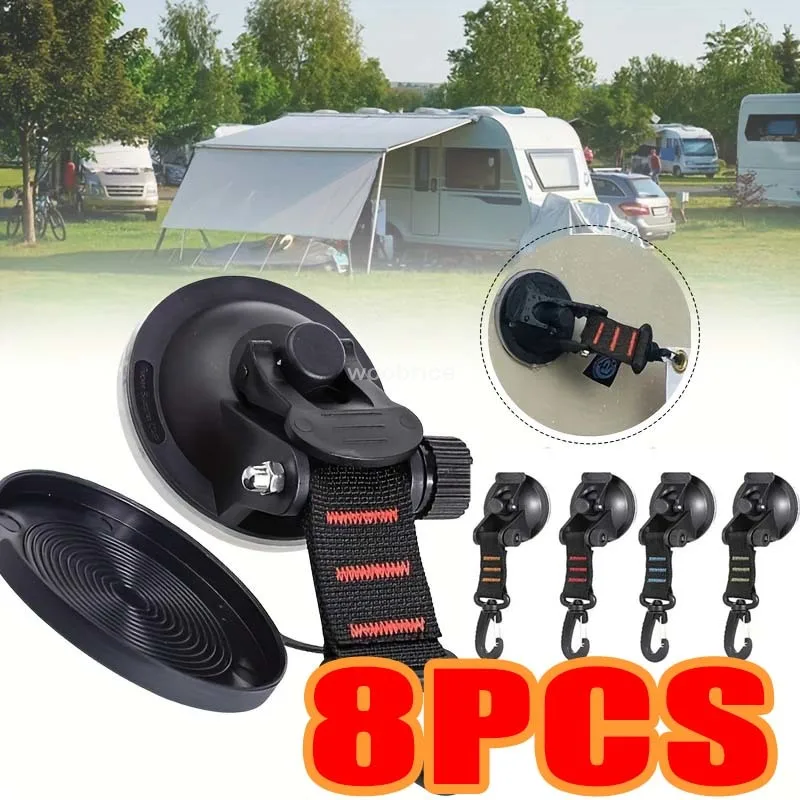 1/8 Pcs Car Tent Suction Cups  - Jump Rope recension och pris