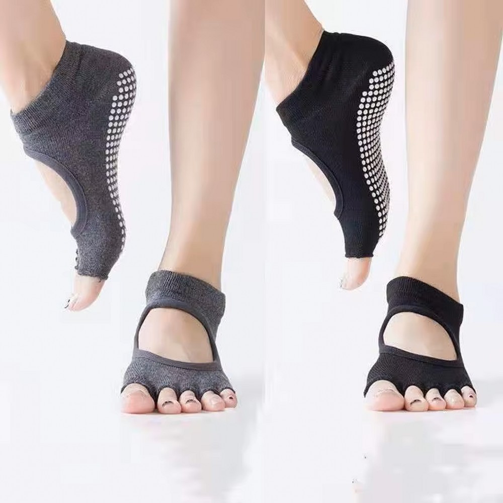 Backless Five Toe Yoga Socks O - Yoga Mat recension och pris
